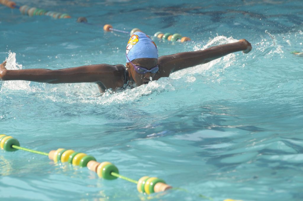 400m & 800m Freestyle Gold Medalist Agahozo Alphone From Kampala International University (KIU)
